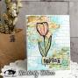 Preview: Visible Image - Stempelset A6 "Sketched Tulips" Clear Stamps