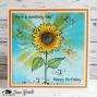 Preview: Visible Image - Stempelset A6 "Sunflower Grunge" Clear Stamps