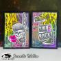 Preview: Visible Image - Schablone 6x6 Inch "Graffiti" Stencil