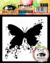 Preview: Visible Image - Schablone 4x4 Inch "Butterfly Ink Mini" Stencil