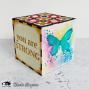 Preview: Visible Image - Schablone 4x4 Inch "Butterfly Ink Mini" Stencil