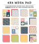 Preview: Echo Park - Designpapier "Blossoms And Bees" Cardmakers Mega Pad 6x6 Inch - 48 Bogen