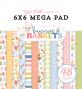 Preview: Echo Park - Designpapier "Bunnies And Baskets" Cardmakers Mega Pad 6x6 Inch - 48 Bogen