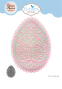 Preview: Elizabeth Craft Designs - Stanzschalone "Decorative Egg" Dies