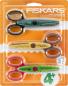 Preview: Fiskars - Kinderscherenset "Swamp Animals" Kidzors Scissors Set 3-teilig