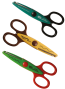 Preview: Fiskars - Kinderscherenset "Swamp Animals" Kidzors Scissors Set 3-teilig