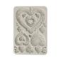 Preview: Stamperia - Gießform A5 "Hearts" Soft Mould 