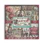 Preview: Stamperia - Designpapier "Master of Magic" Maxi Paper Pack 8x8 Inch - 22 Bogen