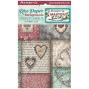 Preview: Stamperia - Decopatch Papier "Backgrounds" Decoupage A6 - 8 Bogen  