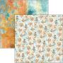 Preview: Ciao Bella - Designpapier "Coral Reef" Patterns Paper Pack 12x12 Inch - 8 Bogen