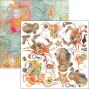 Preview: Ciao Bella - Stanzteile "Coral Reef" Fussy Cut Pad - 24 Bogen