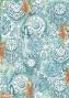 Preview: Ciao Bella - Pergamentpapier "Coral Reef" Vellum A4 - 6 Bogen