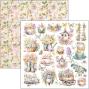 Preview: Ciao Bella - Stanzteile "Flower Shop" Fussy Cut Pad - 24 Bogen