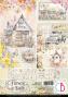 Preview: Ciao Bella - Stanzteile "Flower Shop" Creative Pad A4 - 9 Bogen