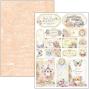 Preview: Ciao Bella - Stanzteile "Flower Shop" Creative Pad A4 - 9 Bogen