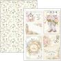 Preview: Ciao Bella - Stanzteile "Flower Shop" Creative Pad A4 - 9 Bogen