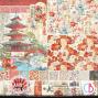 Preview: Ciao Bella - Designpapier "Land of the Rising Sun" Patterns Paper Pack 12x12 Inch - 8 Bogen