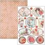 Preview: Ciao Bella - Stanzteile "Land of the Rising Sun" Creative Pad A4 - 9 Bogen