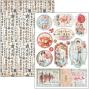 Preview: Ciao Bella - Stanzteile "Land of the Rising Sun" Creative Pad A4 - 9 Bogen