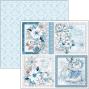 Preview: Ciao Bella - Designpapier "Elegance of Blue" Paper Pack 12x12 Inch - 12 Bogen