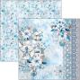 Preview: Ciao Bella - Designpapier "Elegance of Blue" Patterns Paper Pack 12x12 Inch - 8 Bogen