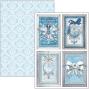 Preview: Ciao Bella - Stanzteile "Elegance of Blue" Creative Pad A4 - 9 Bogen