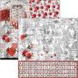 Preview: Ciao Bella - Designpapier "Paris Je t'aime" Patterns Paper Pack 12x12 Inch - 8 Bogen