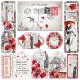 Preview: Ciao Bella - Pergamentpapier "Paris Je t'aime" Vellum 6x6 Inch - 6 Bogen