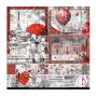 Preview: Ciao Bella - Designpapier "Paris Je t'aime" Paper Pack 8x8 Inch - 12 Bogen