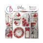 Preview: Ciao Bella - Designpapier "Silver" Deluxe Paper Pack 6x6 Inch - 5 Bogen