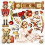 Preview: Ciao Bella - Pergamentpapier "The Nutcracker" Vellum 6x6 Inch - 6 Bogen