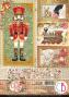 Preview: Ciao Bella - Stanzteile "The Nutcracker" Creative Pad A4 - 9 Bogen