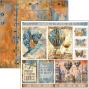 Preview: Ciao Bella - Designpapier "Esprit de Voyage" Patterns Paper Pack 12x12 Inch - 8 Bogen