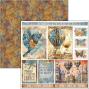 Preview: Ciao Bella - Designpapier "Esprit de Voyage" Paper Pack 8x8 Inch - 12 Bogen