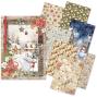 Preview: Ciao Bella - Decopatch Papier "Christmas Vibes" Rice Paper A5 - 8 Bogen