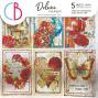 Preview: Ciao Bella - Designpapier "Silver" Deluxe Paper Pack 6x6 Inch - 5 Bogen