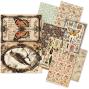 Preview: Ciao Bella - Decopatch Papier "Cabinet of Curiosities" Rice Paper A5 - 8 Bogen