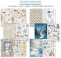 Preview: Ciao Bella - Designpapier & Stanzteile "Winter Wonderland" Junk Journal Ephemera Book A4 - 32 Bogen