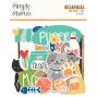 Preview: Simple Stories - Stanzteile "Fur Baby Cat" Bits & Pieces 