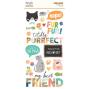 Preview: Simple Stories - Aufkleber "Fur Baby Cat" Foam Sticker