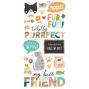 Preview: Simple Stories - Aufkleber "Fur Baby Cat" Foam Sticker