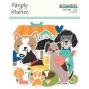 Preview: Simple Stories - Stanzteile "Fur Baby Dog" Bits & Pieces 