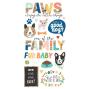 Preview: Simple Stories - Aufkleber "Fur Baby Dog" Foam Sticker