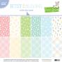 Preview: Lawn Fawn - Designpapier Bitsy Blooms" Paper Pad 12x12 Inch - 12 Bogen