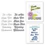 Preview: Spellbinders - Stanzschablone "German Everyday Sentiments" Dies