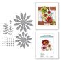 Preview: Spellbinders - Stanzschablone "Painted Daisy and Ladybugs" Dies