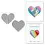 Preview: Spellbinders - Stanzschablone "Pieced Heart" Dies