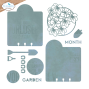 Preview: Elizabeth Craft Designs - Stanzschalone "Planner Cards 3" Dies