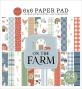 Preview: Carta Bella - Designpapier "On The Farm" Paper Pad 6x6 Inch - 24 Bogen