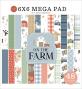 Preview: Carta Bella - Designpapier "On The Farm" Cardmakers Mega Pad 6x6 Inch - 48 Bogen